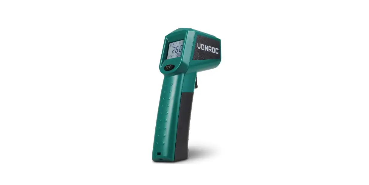 Vonroc It501dc Digital Infrared Thermometer With Laser Instructions