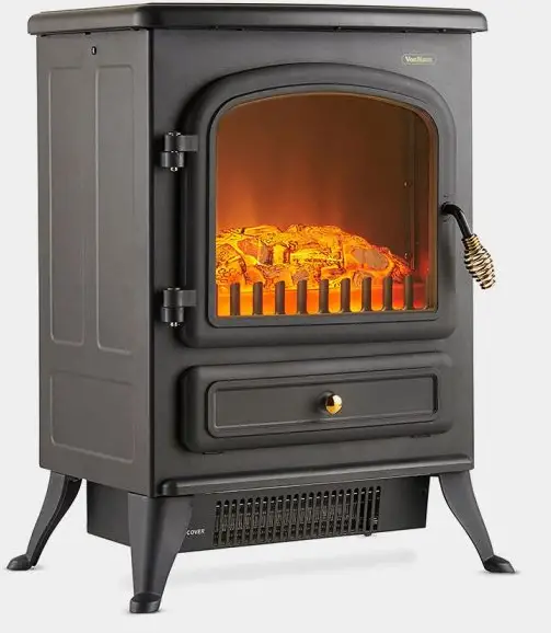 VonHaus-2500425-1850W-Small-Black-Stove-Heater-PRODUCT