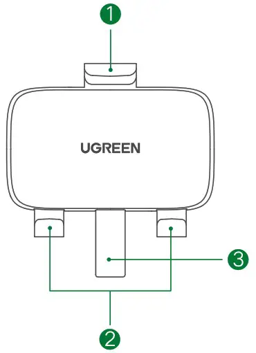 UGREEN LP369 Phone Mount for Dashboard - Product overview