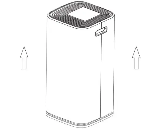 KESNOS PD253D Home Dehumidifier for Space up to 4 500 Sq - figure 1