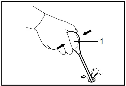 makita DHP446 Cordless Hammer Driver Drill - Blow out bulb
