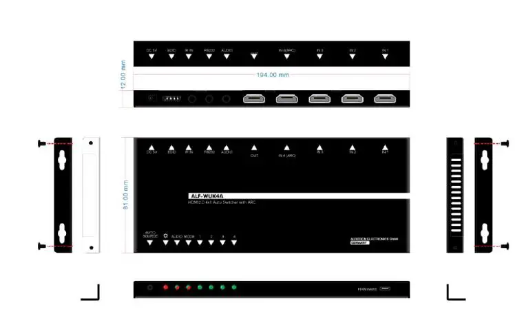 ALFATRON ALF-WUK4A Full 4K Switcher fig 7