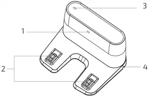 1. PARTS AND COMPONENTS - Charginng base