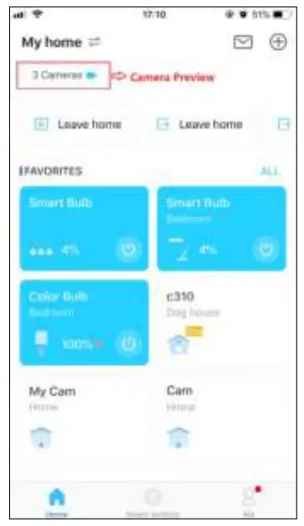 tp link Tapo C200 Pan Tilt Home Security Wi Fi Camera - Home Page