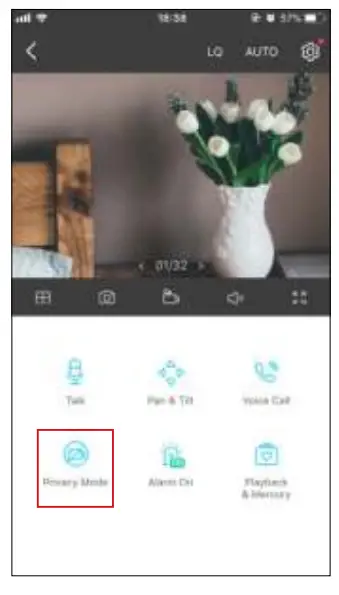 tp link Tapo C200 Pan Tilt Home Security Wi Fi Camera - Privacy Mode