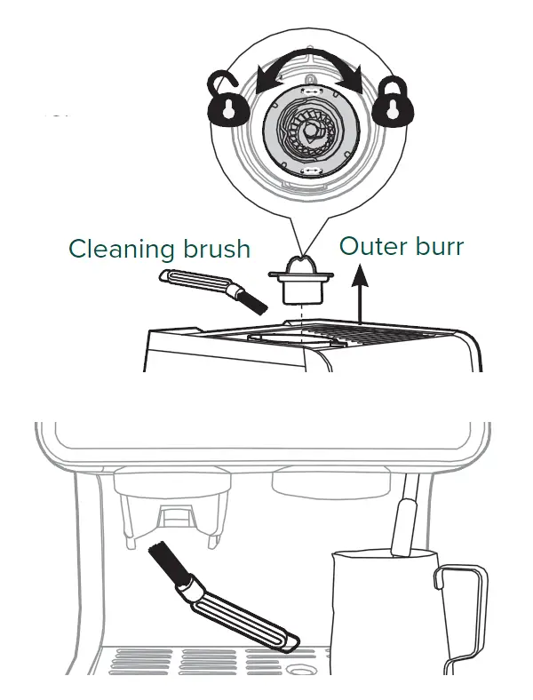 Caf BELLISSIMO -Semi- Automatic -Espresso- Machine +Frother -15