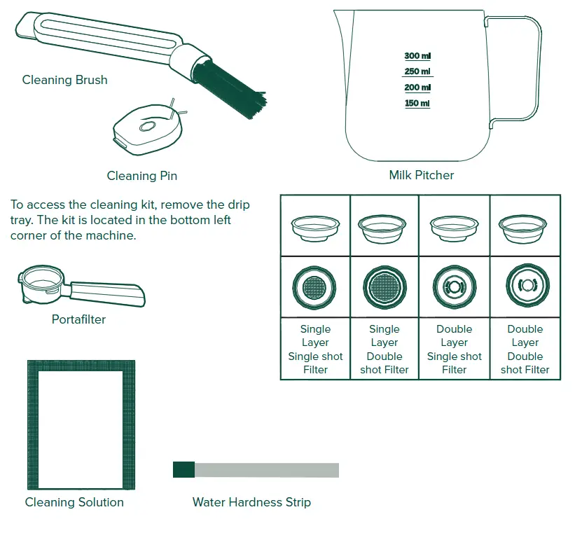 Caf BELLISSIMO -Semi- Automatic -Espresso- Machine +Frother -5