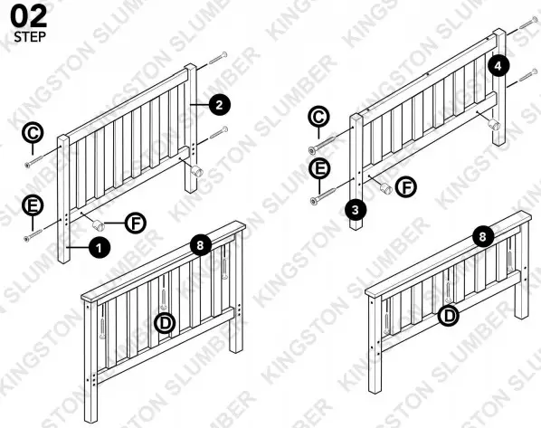 KINGSTON SLUMABER Single Bed Frame 7