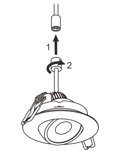 NUWATT NW-GMB-C4-10W-5CCT-WH-6PK 4 Inch Recessed Retrofit Downlight 5