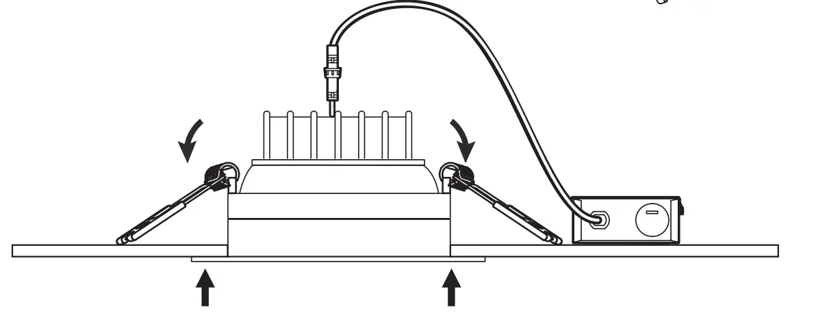 NUWATT NW-GMB-C4-10W-5CCT-WH-6PK 4 Inch Recessed Retrofit Downlight 7