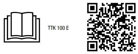 TROTEC TTK 100 E Dehumidifier - QR code