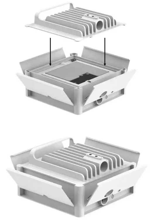 Wistron NeWeb LV55IHP 5G Internet Gateway Outdoor Mounting Kit - 19