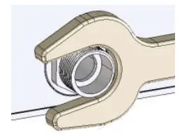 Wistron NeWeb LV55IHP 5G Internet Gateway Outdoor Mounting Kit - 24