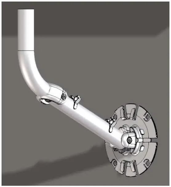 Wistron NeWeb LV55IHP 5G Internet Gateway Outdoor Mounting Kit - 27