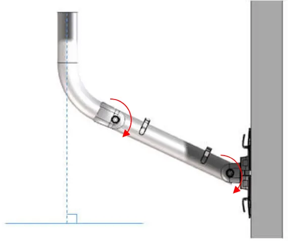 Wistron NeWeb LV55IHP 5G Internet Gateway Outdoor Mounting Kit - 28