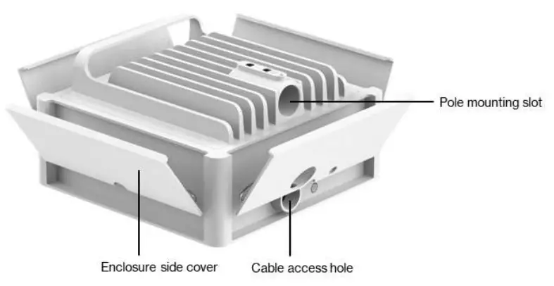 Wistron NeWeb LV55IHP 5G Internet Gateway Outdoor Mounting Kit - 3