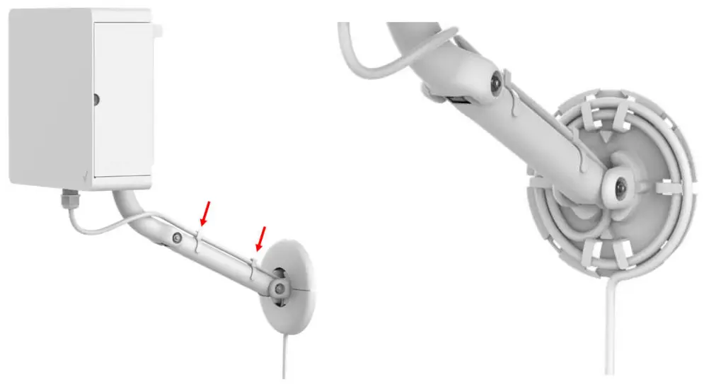 Wistron NeWeb LV55IHP 5G Internet Gateway Outdoor Mounting Kit - 31