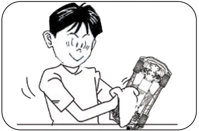 24GHz A Concrete mixer Safety Symbols