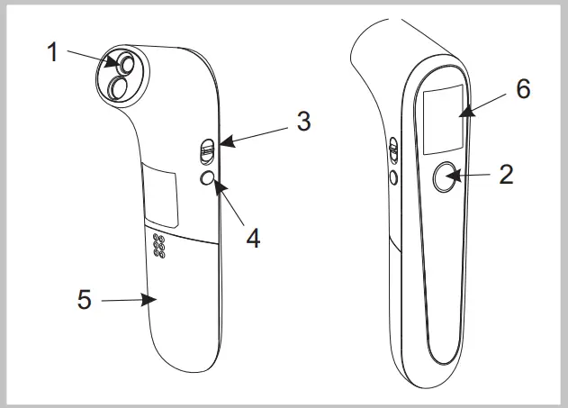 Joytech Healthcare DET 3018C Infrared Forehead Thermometer - overview