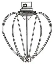 Galanz GLSM07WER08 RETRO STAND MIXER - fig 6