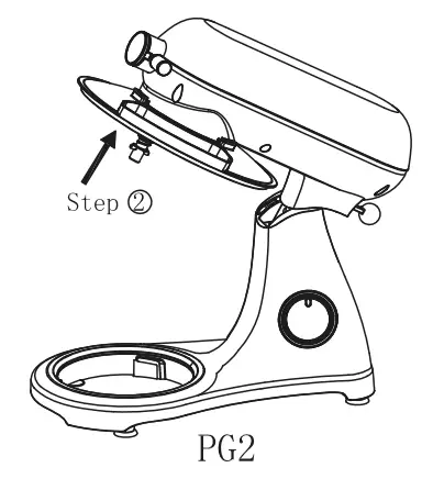 Galanz GLSM07WER08 RETRO STAND MIXER - fig1