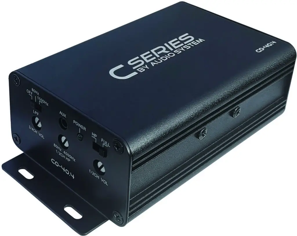 AUDIO SYSTEM co-220.1 High-Performance Car- amplifier