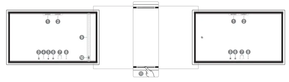 SAMSUNG Flip WM55R User Guide - Pen & Brush Mode