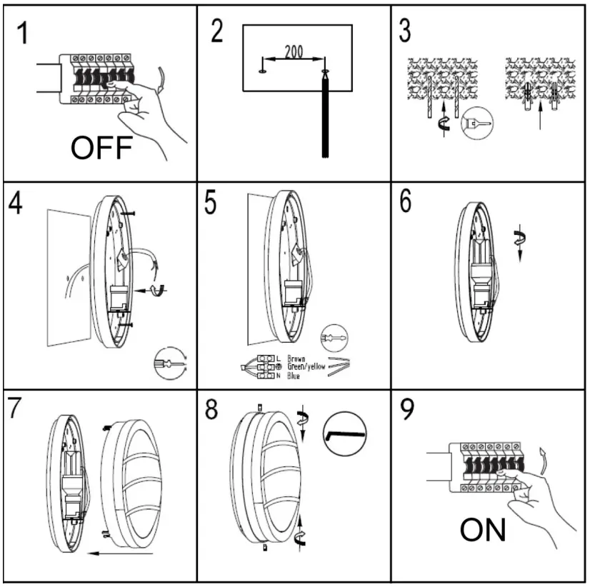 jula 422 345 Outdoor Light - fig 2