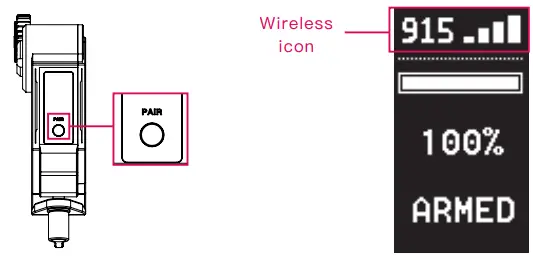 Wireless pairing