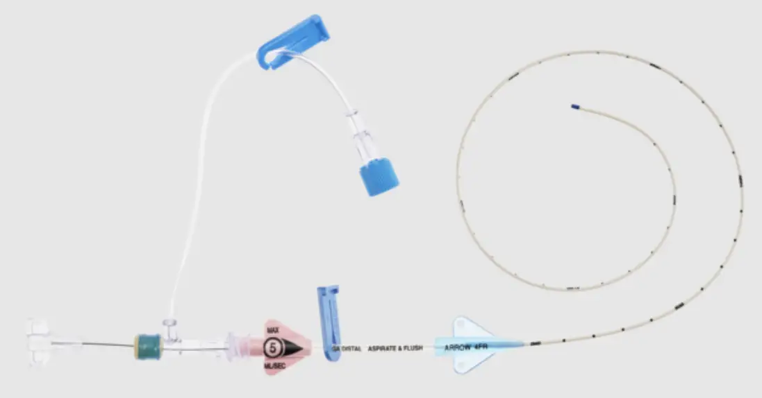 Arrow Pr-34041-hphnm Pressure Injectable One-lumen Picc With 80 Cm Wire Instructions