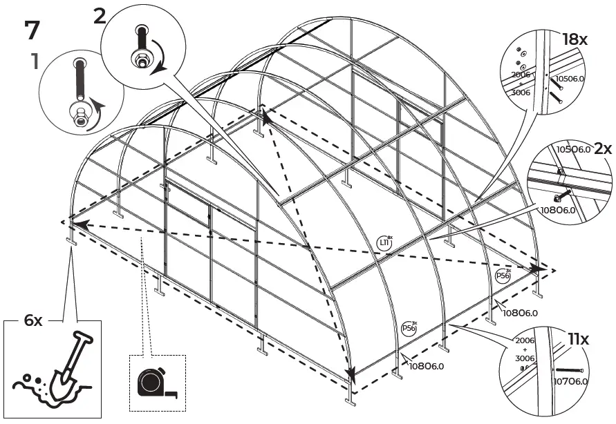DANCOVER-NOVA-6x4m-Greenhouse-Strong-fig-12