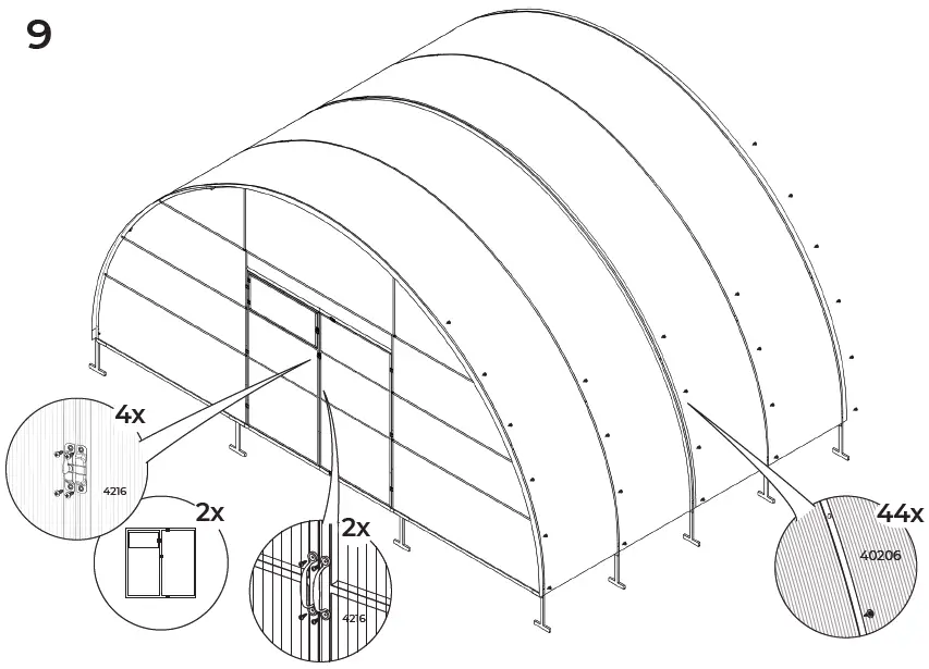 DANCOVER-NOVA-6x4m-Greenhouse-Strong-fig-14