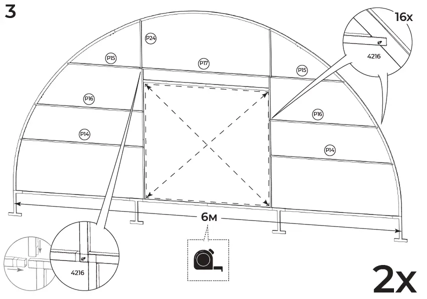 DANCOVER-NOVA-6x4m-Greenhouse-Strong-fig-7