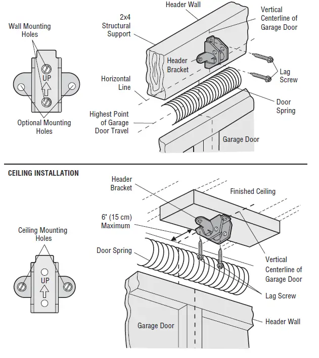 Chamberlain C203 - C400- C410 Garage Door Opener 12