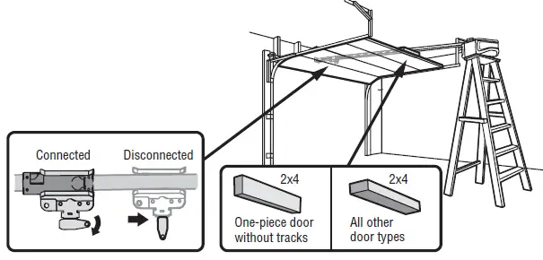 Chamberlain C203 - C400- C410 Garage Door Opener 14