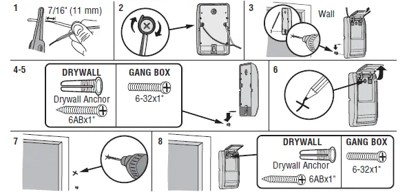 Chamberlain C203 - C400- C410 Garage Door Opener 25