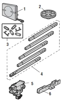 Chamberlain C203 - C400- C410 Garage Door Opener 67