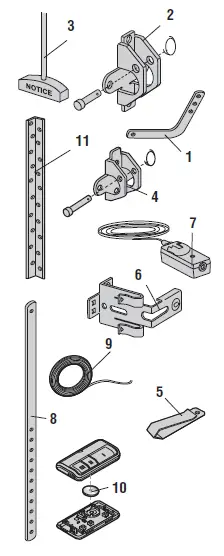 Chamberlain C203 - C400- C410 Garage Door Opener 69