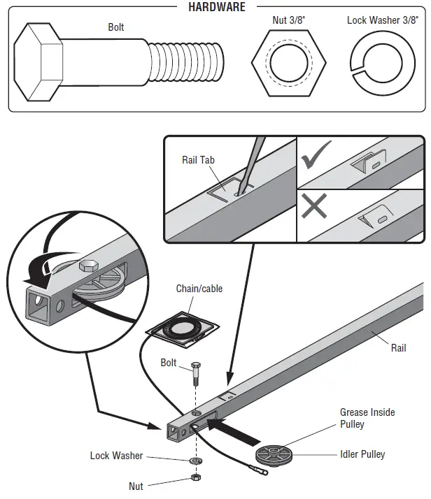 Chamberlain C203 - C400- C410 Garage Door Opener 7