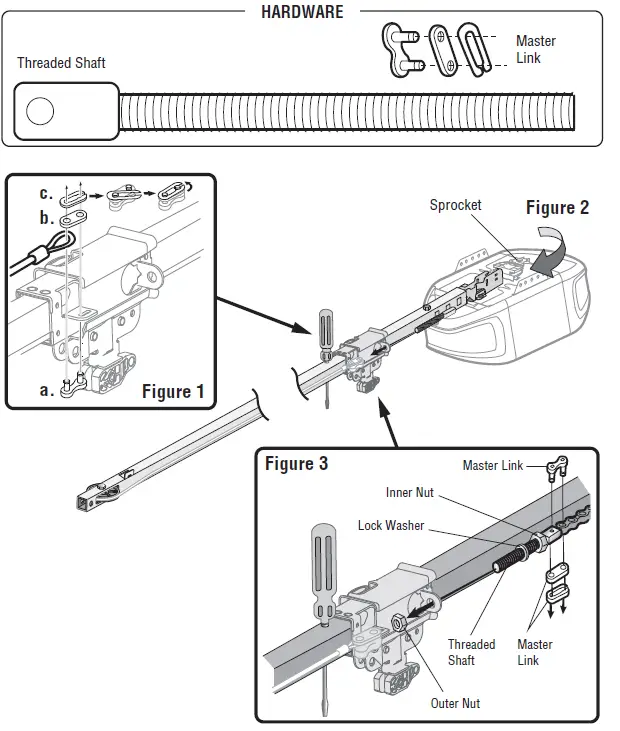Chamberlain C203 - C400- C410 Garage Door Opener 8