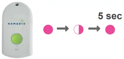 NOMADIX ALERTS SB1 Alerts Smart Badge - FALL DETECTION