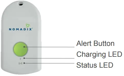 NOMADIX ALERTS SB1 Alerts Smart Badge - Overview