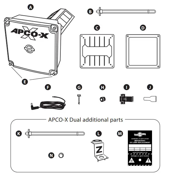 FRESH-AIRE UV APCO-X Air Treatment System - Figure 4