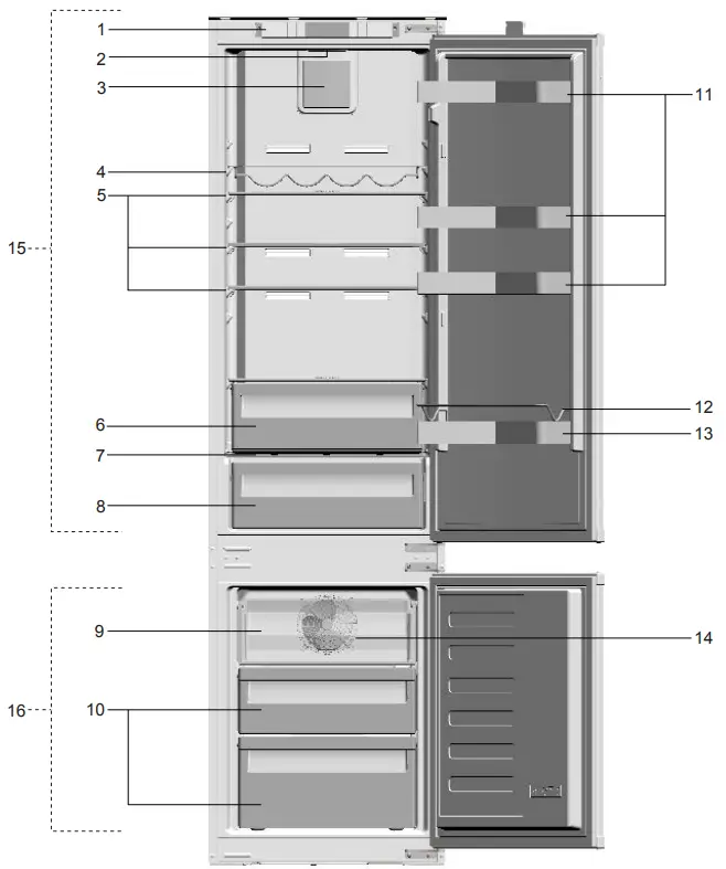 GRUNDIG-GKNI25940N-Refrigerator-FIG-1