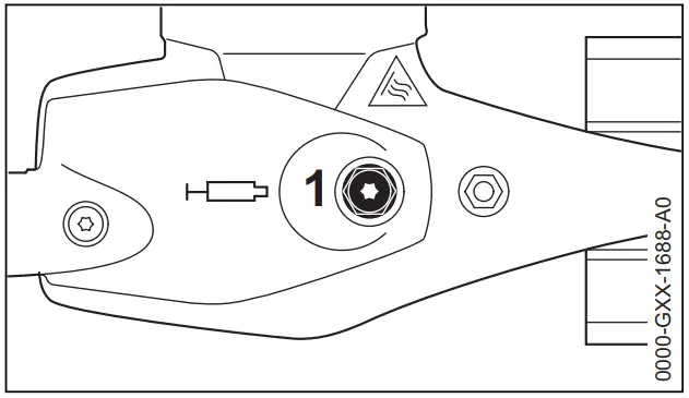 STIHL FH KM Adjustable Power Scythe - Blade Drive Gear