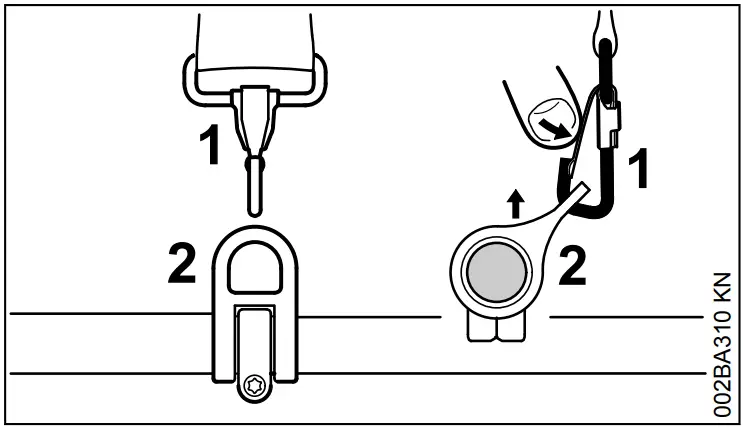 STIHL FH KM Adjustable Power Scythe - Harness