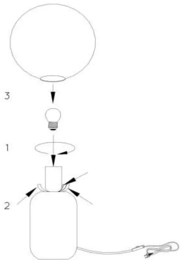 LUCiDE MARBOL Table Lamp - fig 3