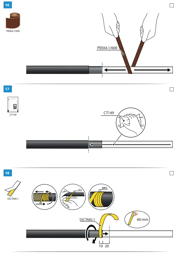 ENSTO-HIT3-1212L-Indoor-Finish-Heat-Shrink-FIG8