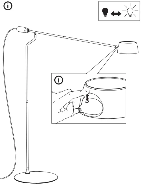 IKEA VAGHOJD LED Floor Lamp-fig11