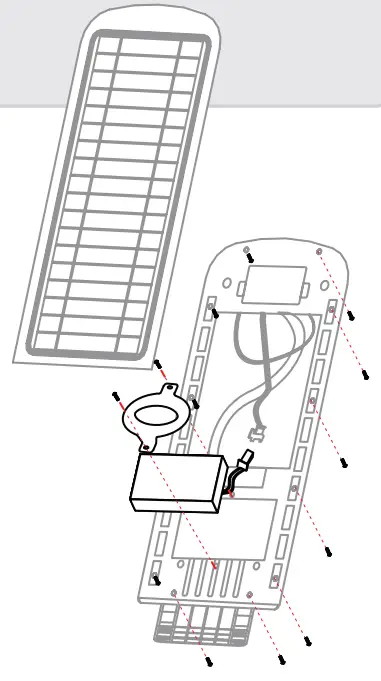 GAMA SONIC 201iS60822 12w Solar Area Light - fig 7